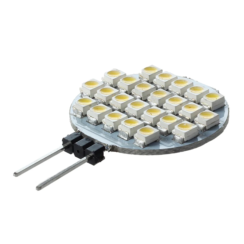G4 1210 SMD 24 светодиодный светильник лампа точечная теплого белого света 3000 3500K