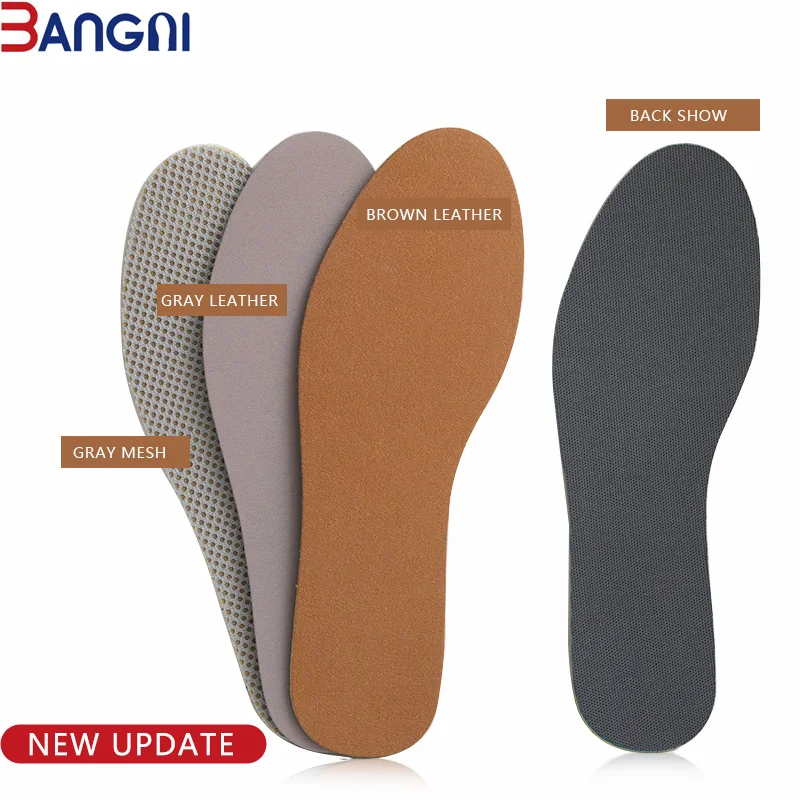 BANGNI 5 Pair Double Side Insoles Breathable Anti-Slippery Sports Basketball Running Sole Shoe Pads for Women Men Inserts