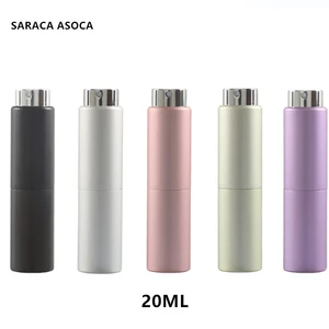 Флакон для духов, многоразовый, металлический, 30 шт.лот, 20 мл