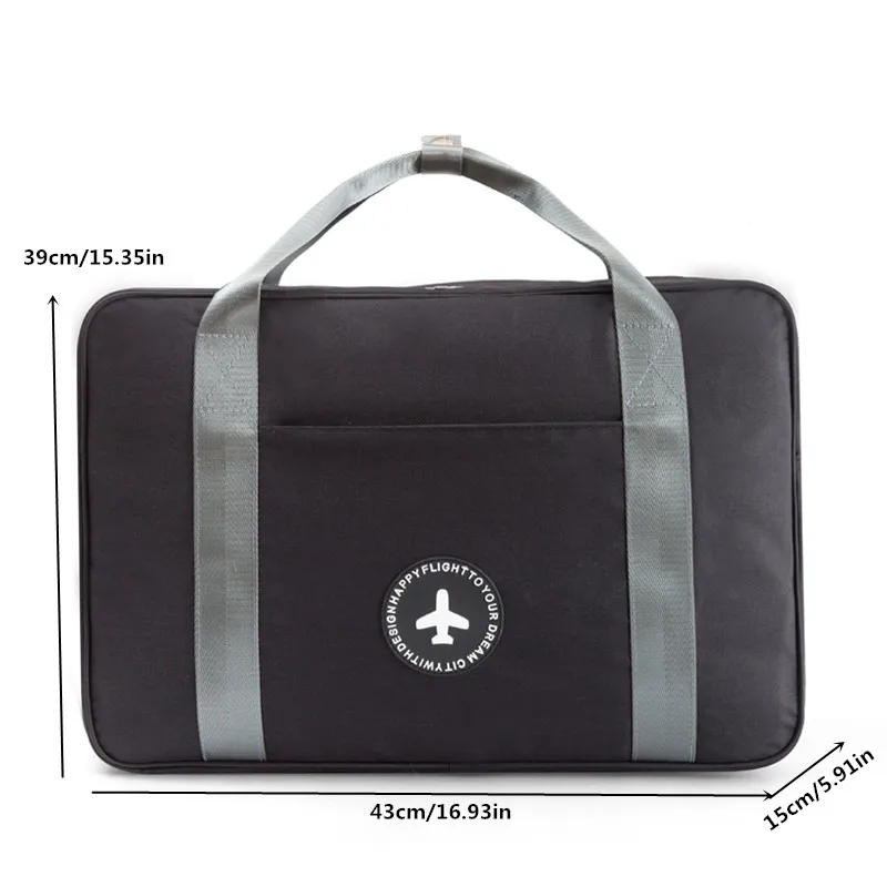 Складные Водонепроницаемые дорожные сумки из ткани Оксфорд женские складные