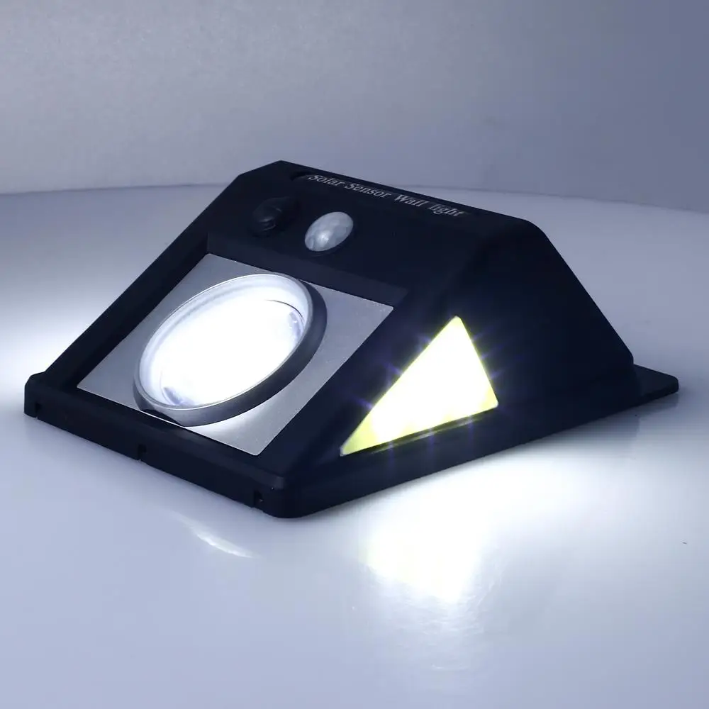 Eco-Friendly Street Lamp COB 60LED Fence Light Home Outdoor Wall Walkway Lights Solar Motion Sensor | Лампы и освещение