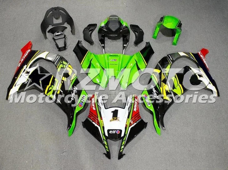 Новый комплект обтекателей из АБС-пластика для Kawasaki Ninja ZX-10R 2016 2017 2018 2019 10R 16 17 18 19 с