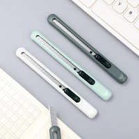 1pc simple portable art knife cute modelling craft scissors crafts kids mini utility knife office supplies