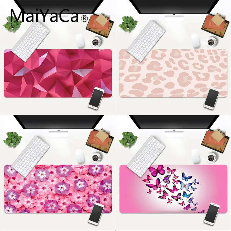 MaiYaCa розовый красивый дизайн удобный коврик для мыши игровой xl xxl 600x300 мм Lol world of