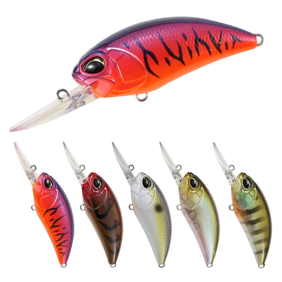 

1 PCS High Quality Fishing Tool Length 87MM Weight 16G Color 3D Eye Crankbait Fishing Lure Floating Diving Artificial Hard Bait