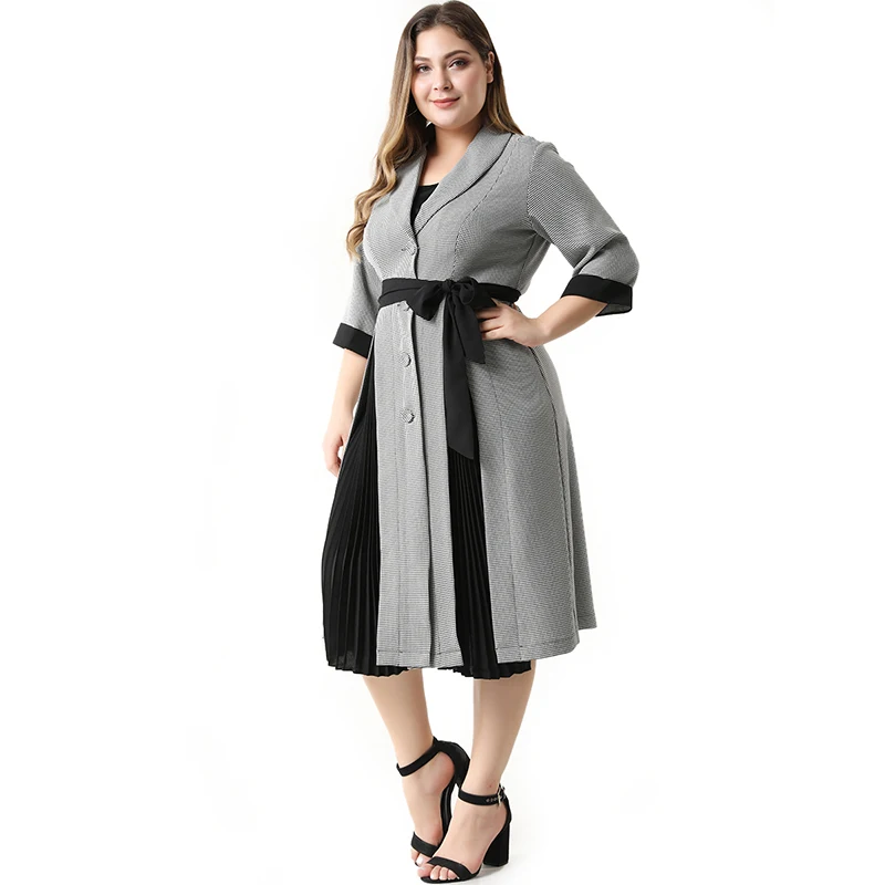 2021 Абая длинные весенние женские платья большого размера плюс Модные Элегантные