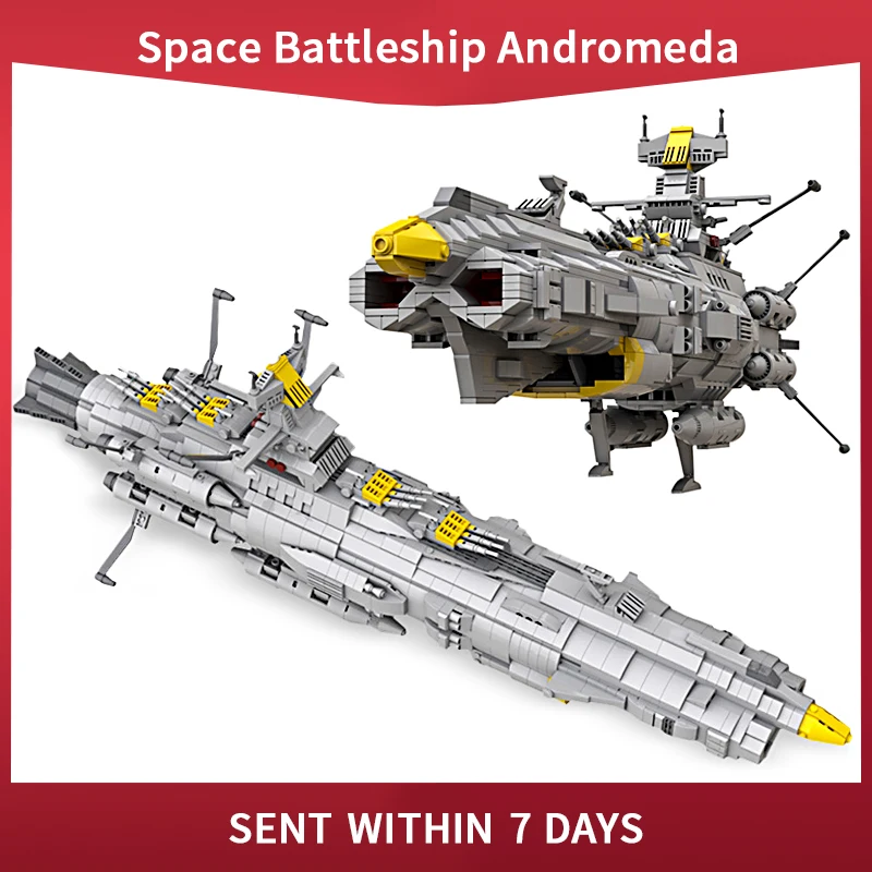 

Space Wars Imperial Destroyer Space Battleship Andromeda Fit Lepinings Building Blocks DIY Planet Protector Bricks Toys for Boys