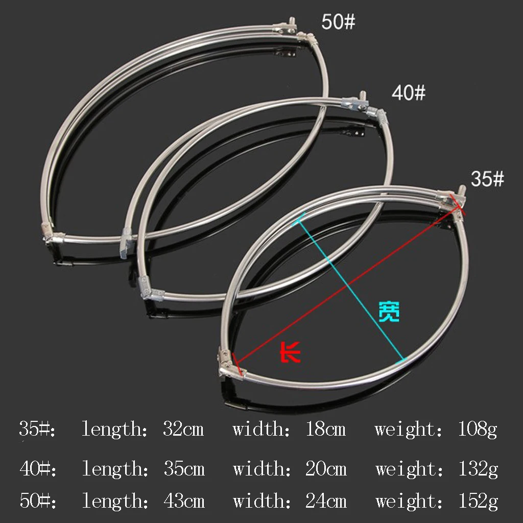 Сачок для ловли нахлыстом рама из нержавеющей стали ловля форели и выпуск