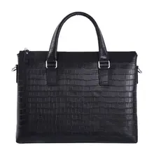 Fashion Genuine Leather Men Bag Business Men Briefcase Laptop Bag Brand Handbags Shoulder Bags