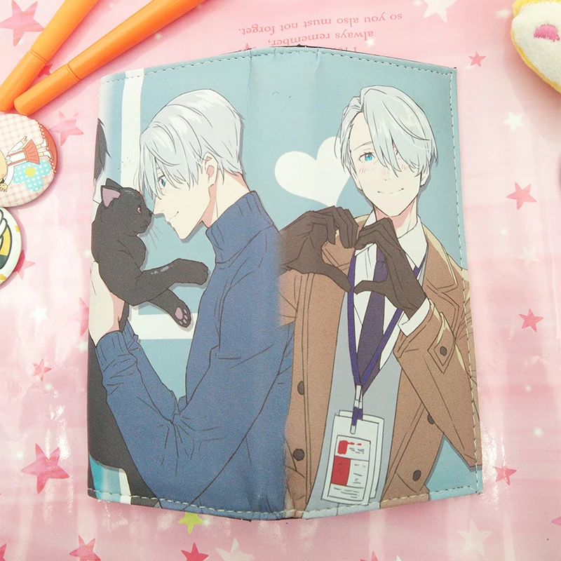 Кошелек Yuri on Ice Katsuki Victor Nikiforov для косплея Длинный кошелек монет денег