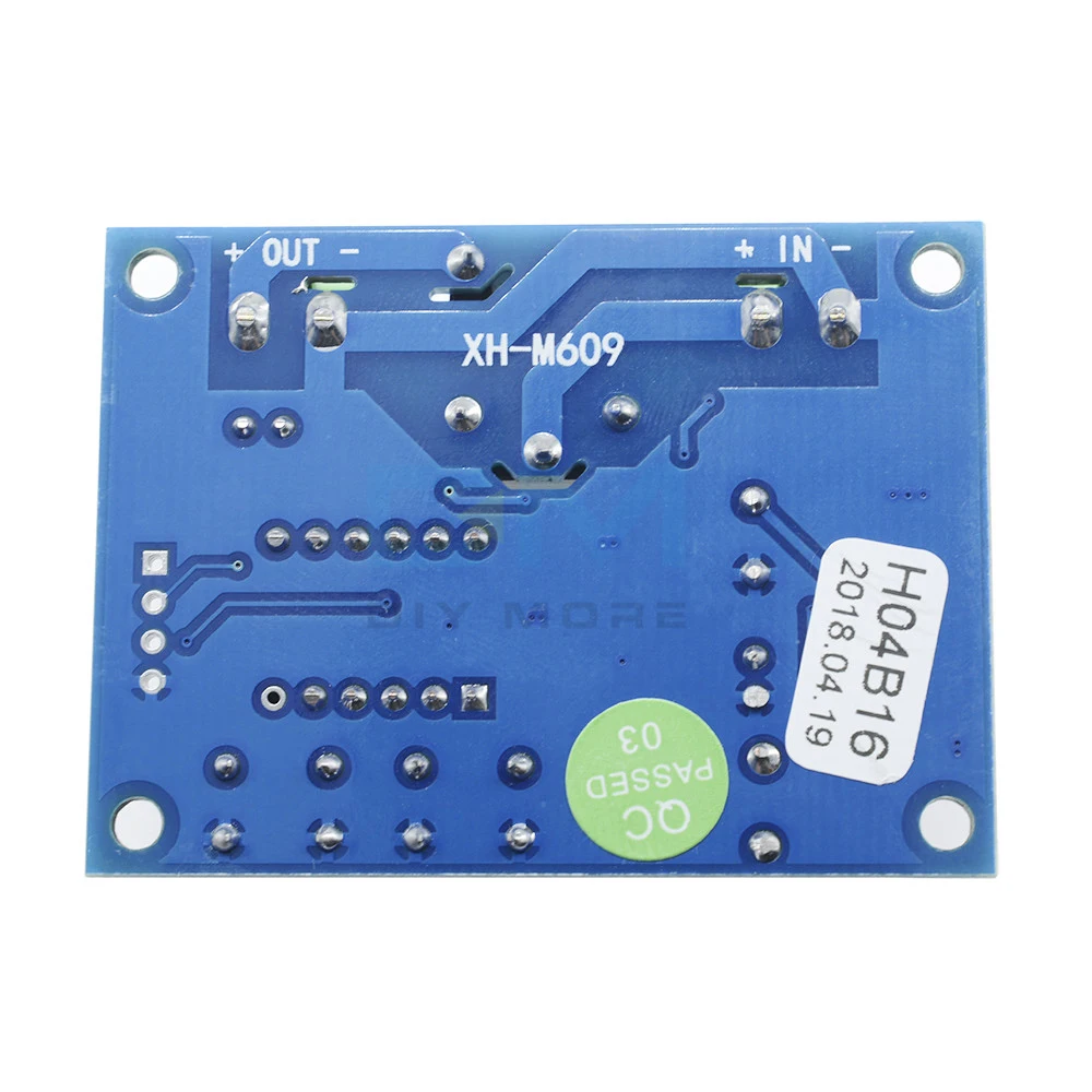 XH-M609 DC 12 V-36 V Dc напряжение модуль защиты литиевая батарея под напряжением и низкая