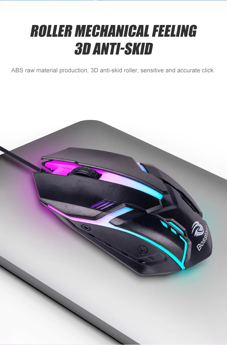

RGB Backlit Mechanical Keyboard USB Wired Office Gaming Keyboard Mouse Set 104 Keys Optical Switches for Gamer Desktop PC Laptop