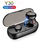 Беспроводные наушники TWS Y30 Bluetooth-совместимы с шумоподавлением стерео звук в ухо для iPhone Xiaomi Android Спортивная гарнитура