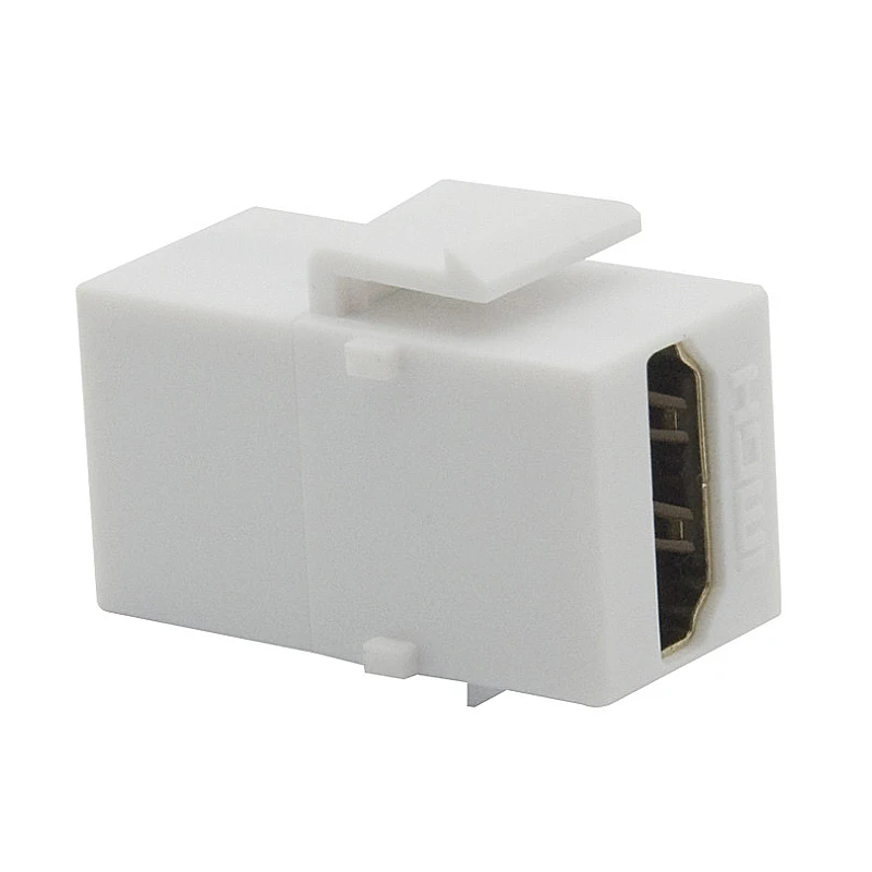for hdmi cable keystone adapter female coupler socket insert connector suitable for wall plate or blank patch panel free global shipping