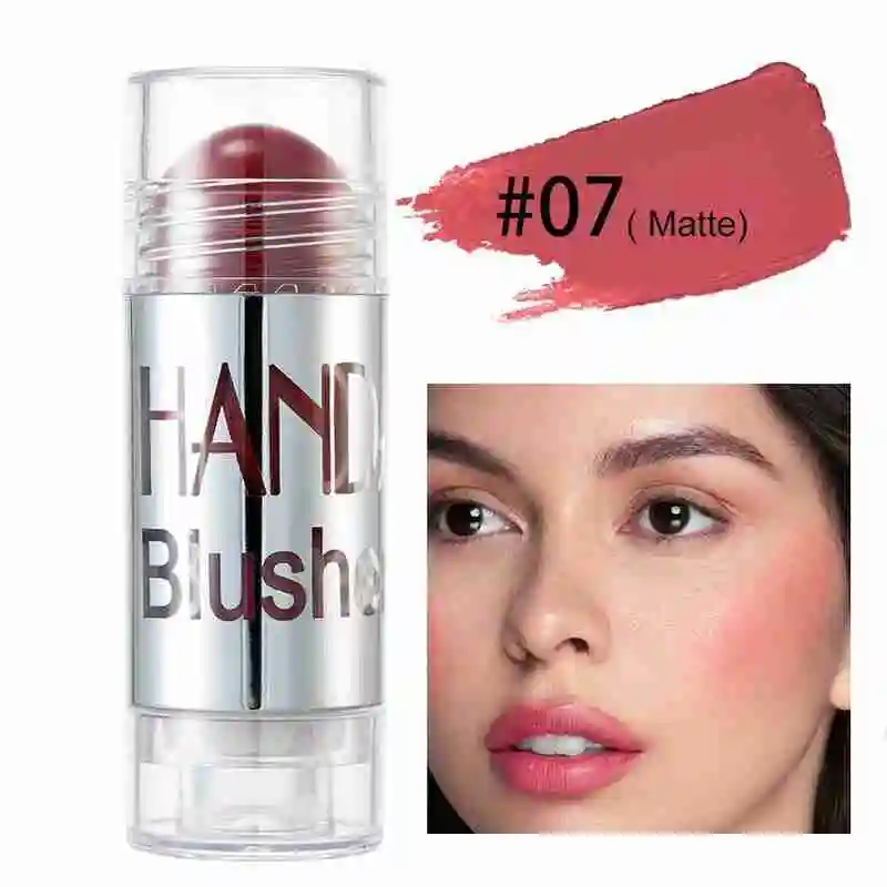 

8 Colors Blush Stick Cosmetic Waterproof Contour Rouge Cream Convenient Natural Long Brightening Lasting Makeup I5Y3