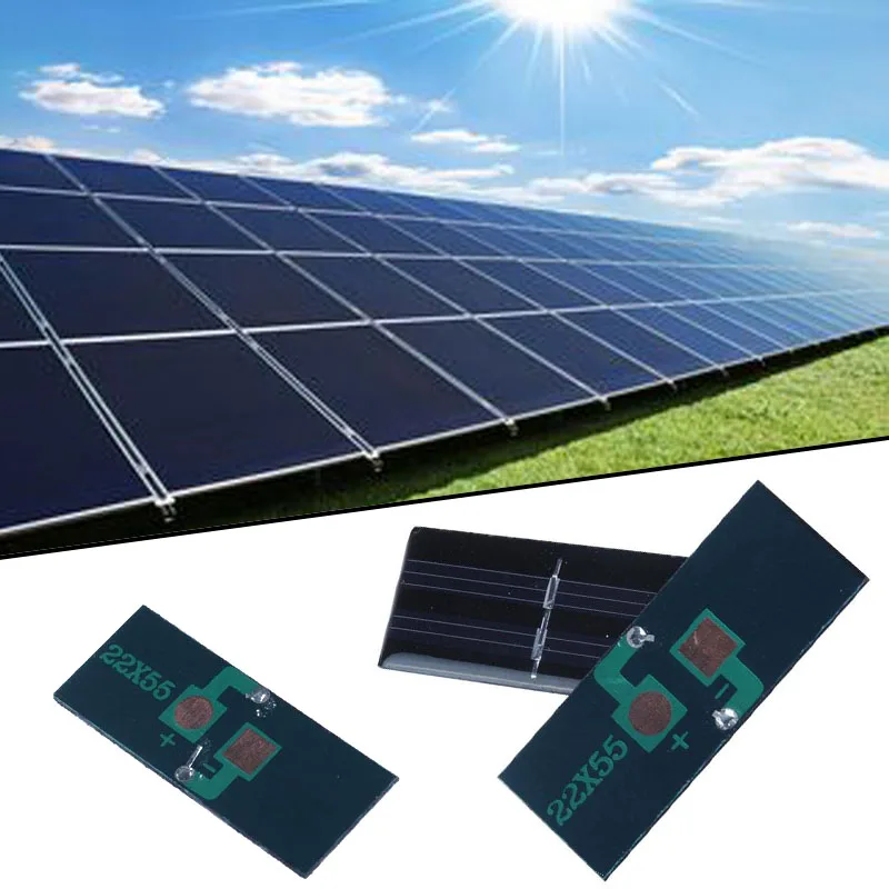 Cewaal солнечная панель 1 в 60mA портативный мини DIY модуль системы для батареи