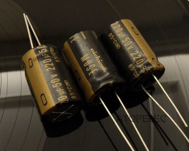 10 шт. новые электролитические конденсаторы Nichicon MUSE KZ 220 мкФ/50V HI FI аудио|audio|audio