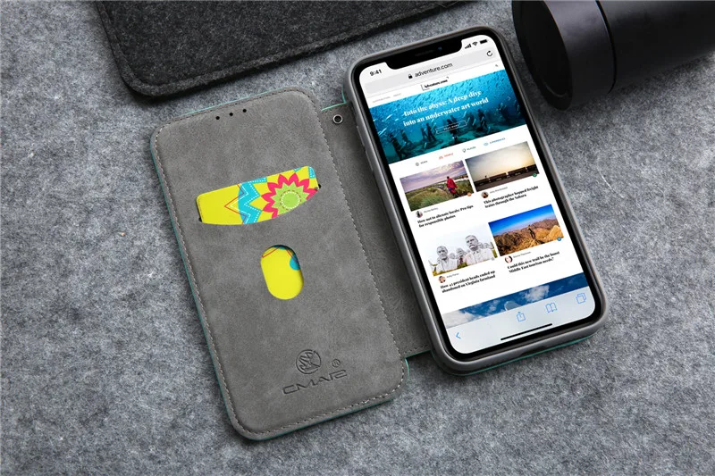 Чехол книжка из искусственной кожи для Apple iPhone 11 Pro max x xr xs 7 8 Plus 5se|Бамперы| |