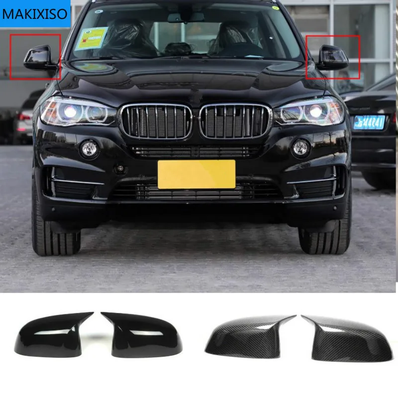 

For Bmw X5 G05 X6 G06 X3 G01 X4 G02 ABS Mirror Cover X5 F15 X6 F16 X3 F25 F26 2014-2020 1 Pair Replacement Carbon Mirror Cover
