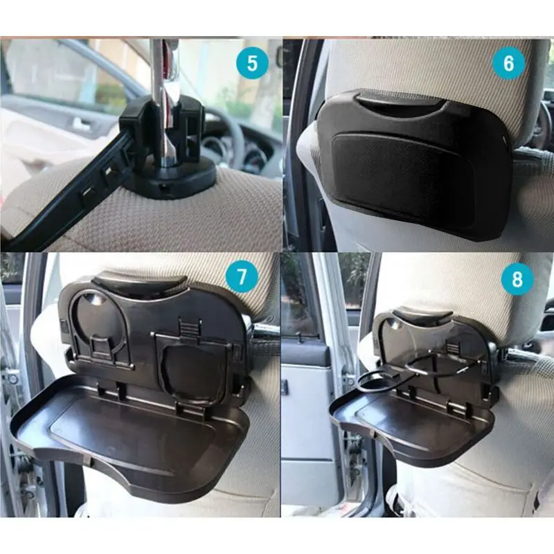 Автомобильный держатель стакана воды для напитков Авто Обеденный Стол Складной