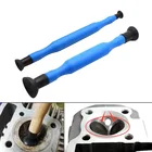 Притирочные палочки для клапанов, пластиковая ручка с присоской для автомобиля, мотоцикла, цилиндра, клапана двигателя, инструмент для шлифовки пыли, 2 шт.