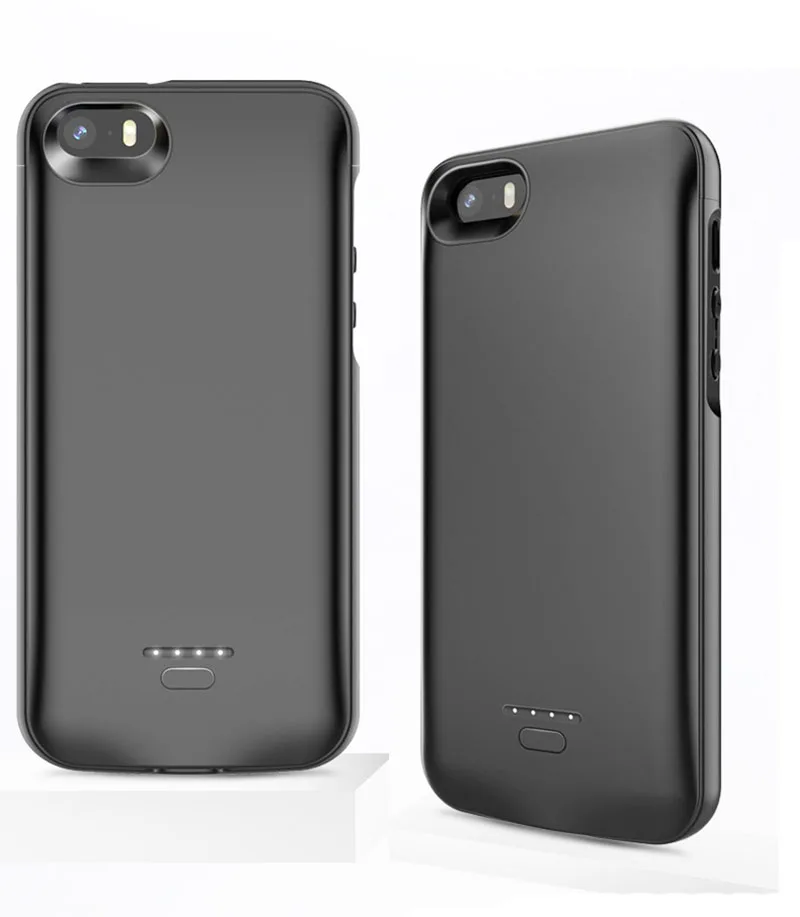 Чехол для аккумулятора 4000/5000/5500 мАч iphone 5 5S SE 6 6s 7 8 plus X XS MAX XR чехол зарядного
