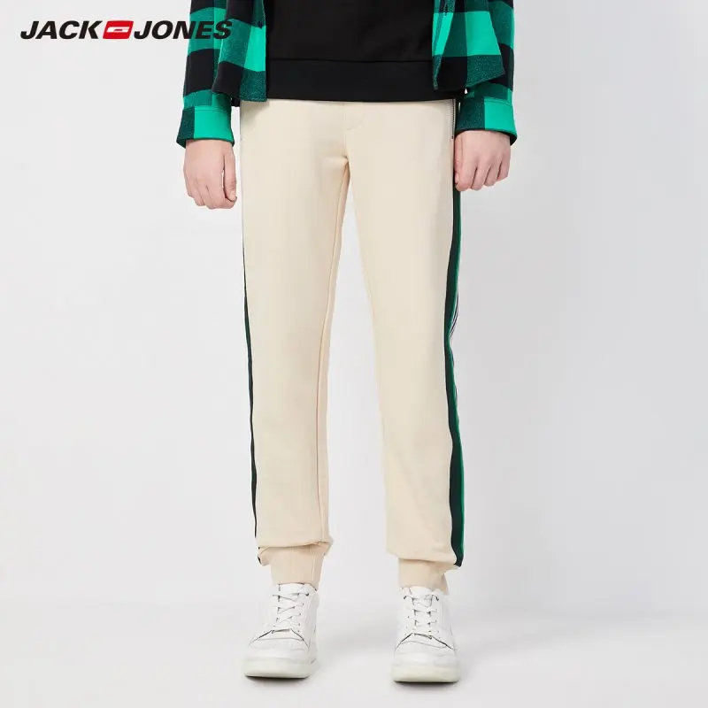 JackJones удобные мужские повседневные брюки прямые облегающие спортивные мужская