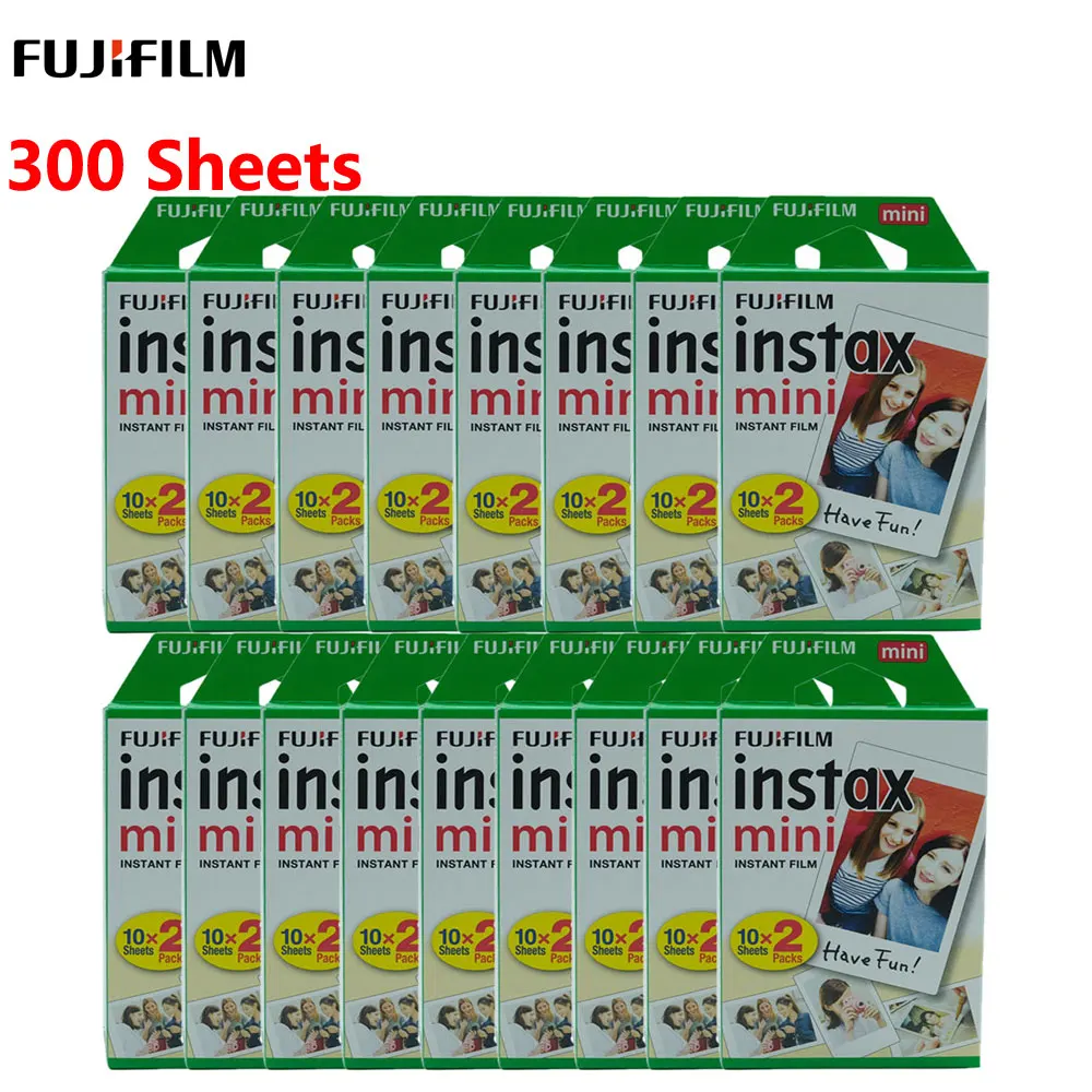 300 Sheets 10-300 листов Fuji Fujifilm instax mini 9 8 пленок белый край пленки для мгновенной мини 9 8 7s 25 50s 9 90 камера Sp-2 фотобумага - Цвет: 300 Sheets