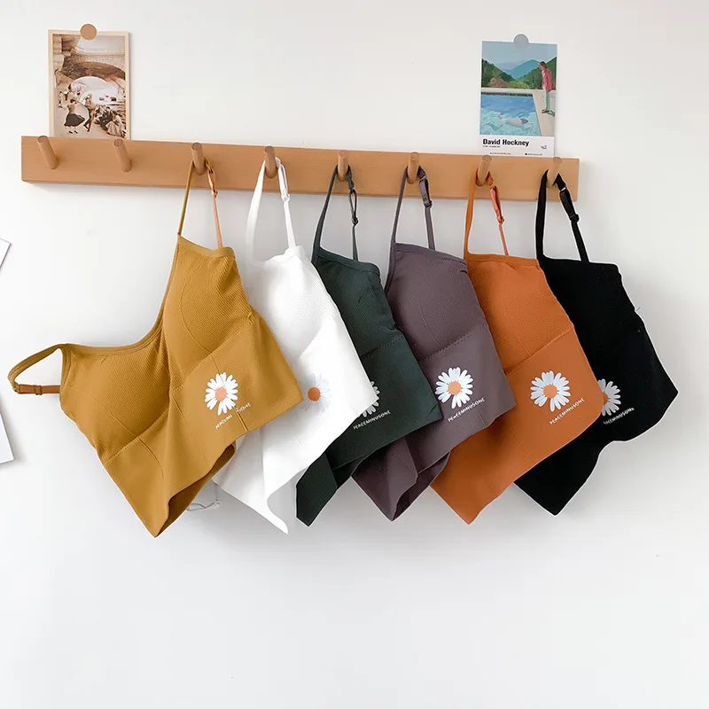 

Women's Cotton Bra Tube Top Bra Women Fashion Tank Up Female Sports Bra Sexy Lingerie Push Up Brassiere Ladies Bralette Top