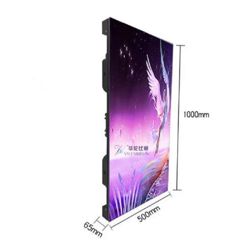 Koop Narionsrar P4.8 Led Diplay 500Mm * 1000Mm Led Panel Indoor Led Scherm Gegoten Aluminium Led Kast