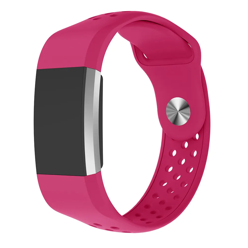 Цвета силиконовые сменные полосы для FitBit Charge 2 ремешок Смарт сменный Браслет