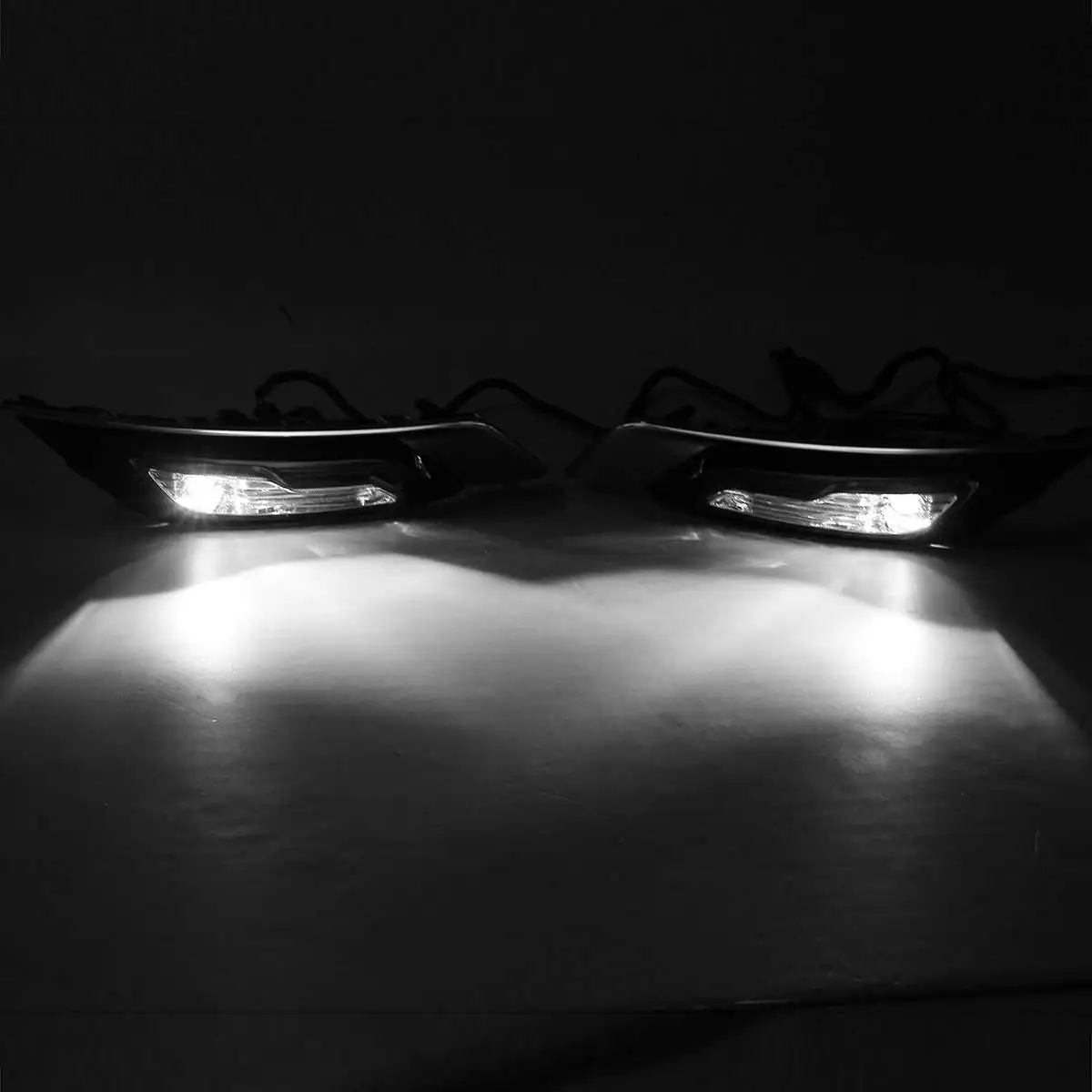 2 шт. светодиодный DRL дневные ходовые огни лампы поворотные Противотуманные фары