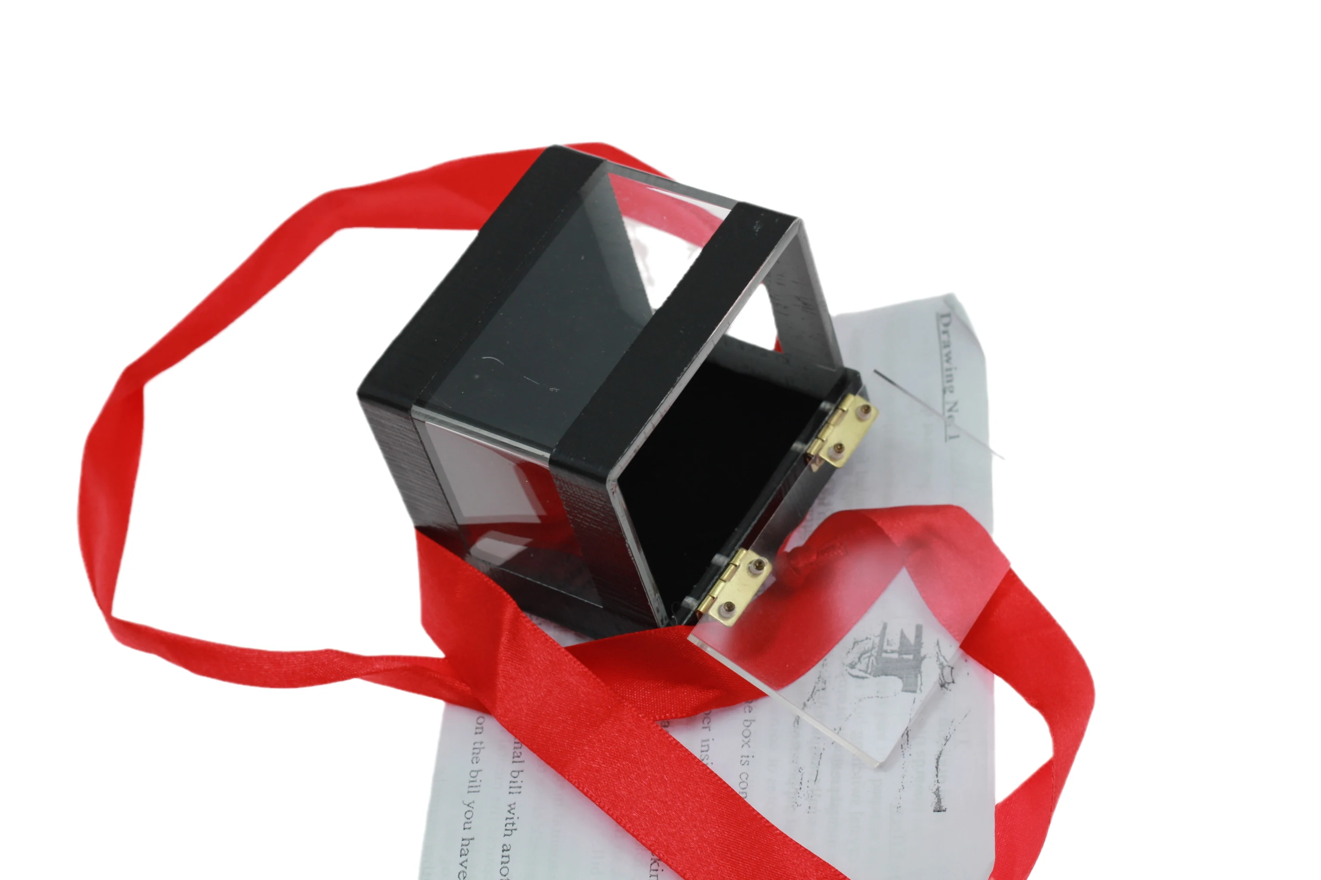 Кристально чистая коробка переключения магия Магия этап крупным планом улица