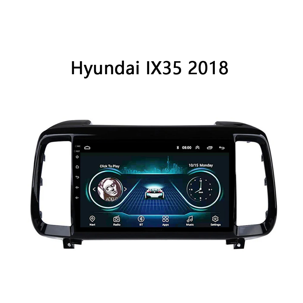 Автомобильный мультимедийный экран для hyundai IX35 2018 Android 8 1 9 &quotdvd плеер радио