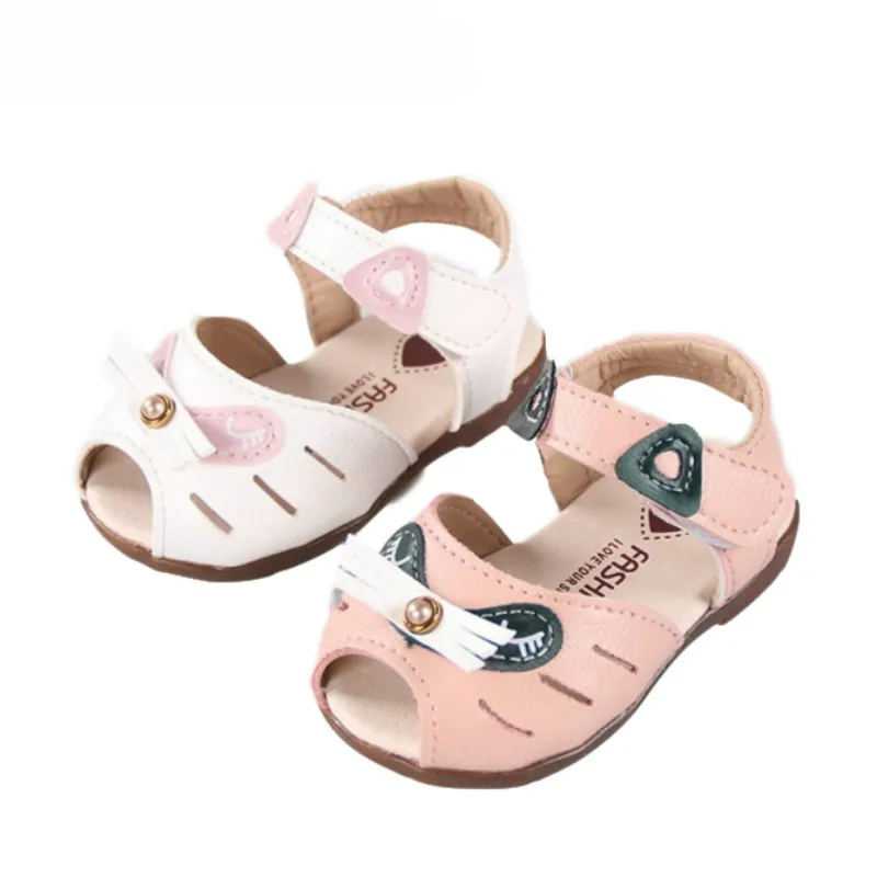 Стельки 11 5 13 см летние 2019 Детские Мультяшные туфли Нескользящие сандалии для