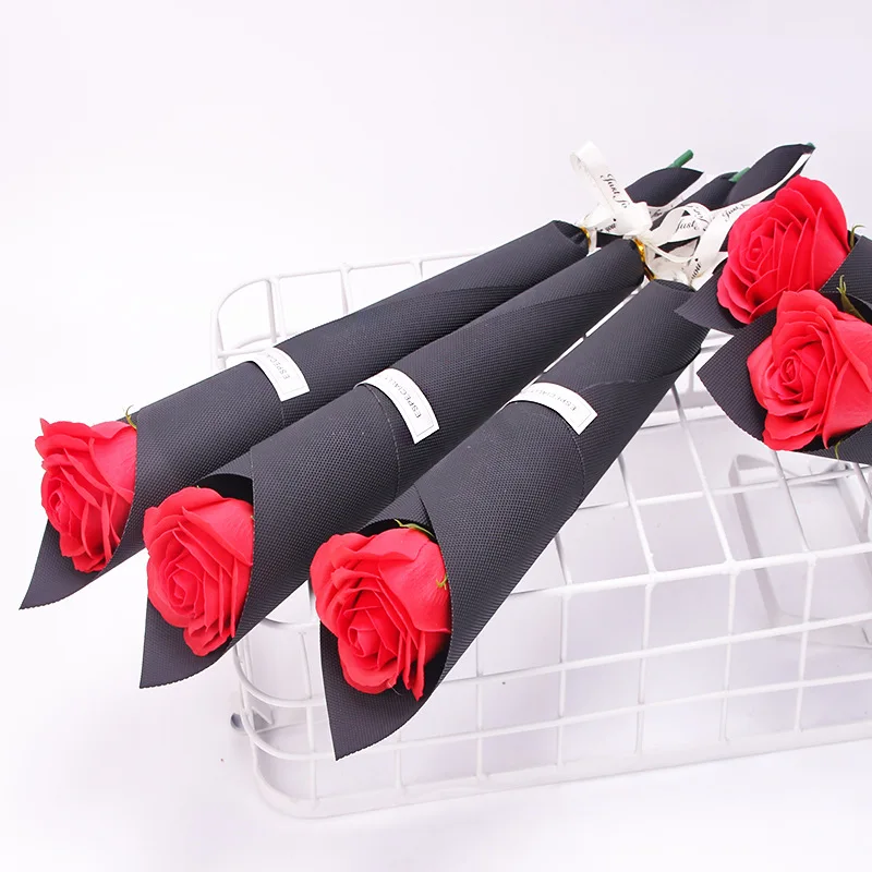 Мыло для подруги бойфренда цветов подарок на день Святого Валентина свадебный