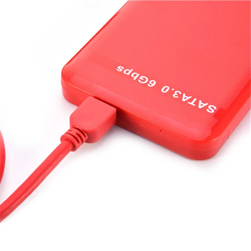 2 5 дюймов USB 3 0 SATA жесткий диск Внешний корпус ТБ 6 Гбит/с HDD SSD диски коробка чехол