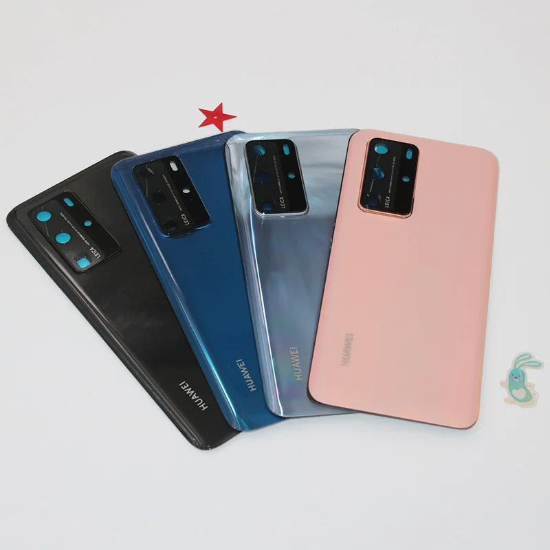 Оригинальный Huawei P40 Pro ELS-NX9 чехол-накладка для батарейного отсека чехол ANA-AN00 P40PRO
