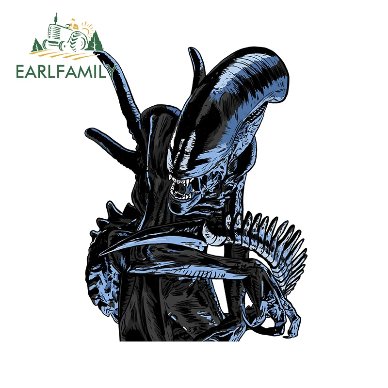 EARLFAMILY 13 см x 9 8 для инопланетянина автомобильные наклейки креативный фильм сделай