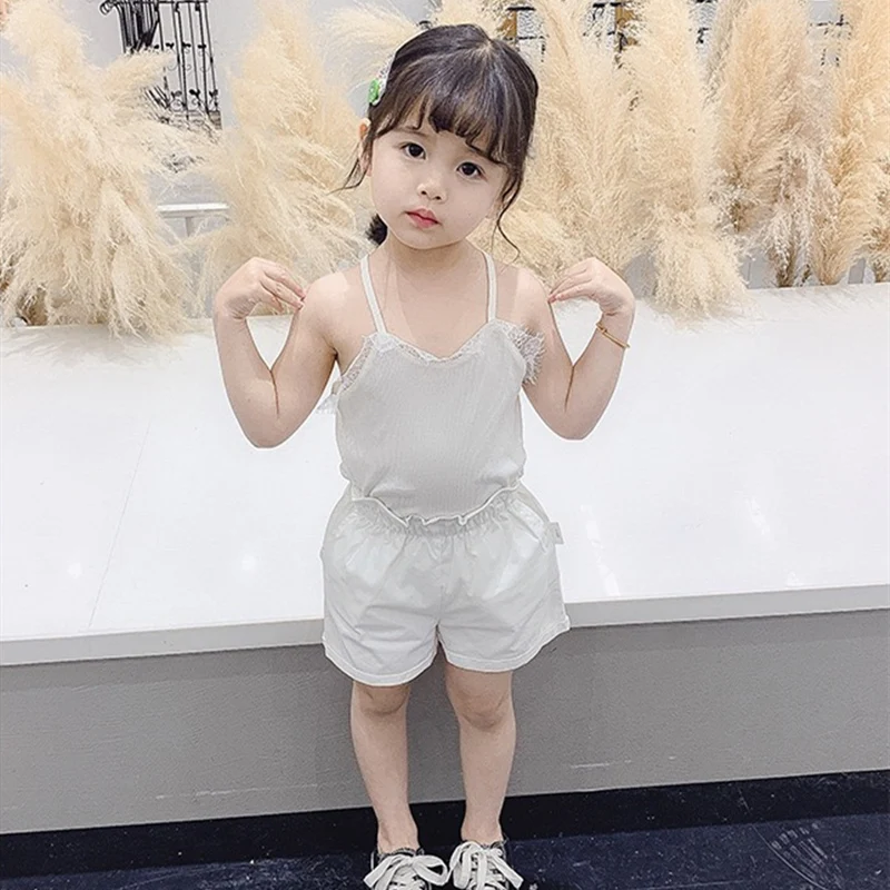 Летний жилет без рукавов для малышей кружевное платье девочек милый | Мать и