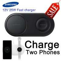 samsung 25w fast wireless charger for samsung smart watch galaxy s10 s9 s9 s8 note 9 usb qi charging pad for iphone xiaomi