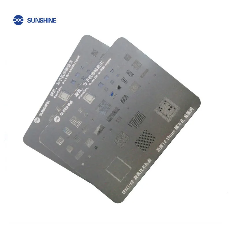 SUNSHINE SS 034 A8 A9 A10 A11 круглый квадратный отверстие BGA трафарет из рафинированного