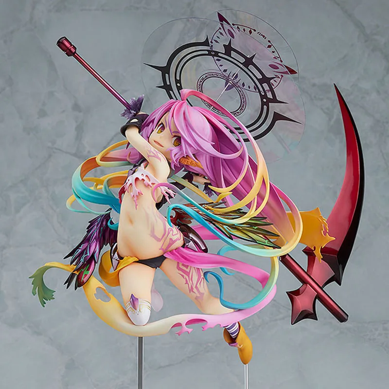Аниме No Game Life ZERO Jibril War подарок из ПВХ Японские фигурки героев аниме игрушки хобби