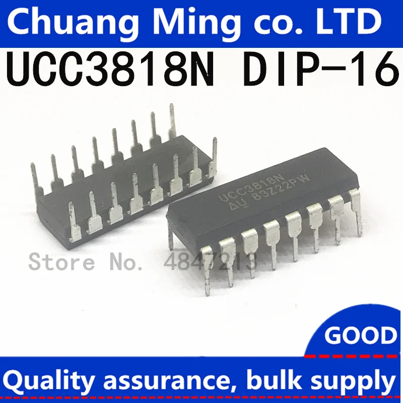 Free Shipping 20pcs/lots UCC3818N UCC3818 DIP-16