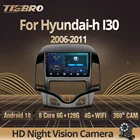 Мультимедийный плеер TIEBRO, 2Din, Android 2006, GPS, автомобильное радио для Hyundai-h I30 2011-, 4G + WIFI, 2din, радио, магнитола, навигация