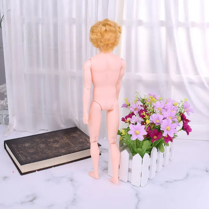 30 см 12 подвижных шарнирных обнаженных куклы Кукольное тело желтые волосы для