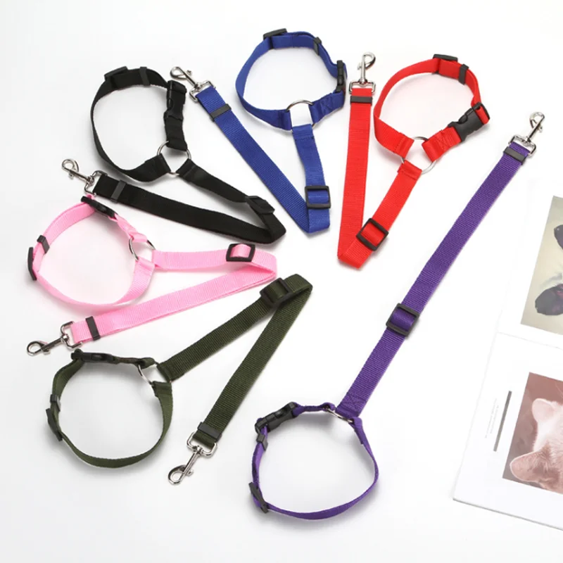 

Practical Cat Dog Universal Safety Adjustable Car Seat Belt Harness Leash Puppy Seat-belt Travel Clip Strap Leads Dog Accessorie