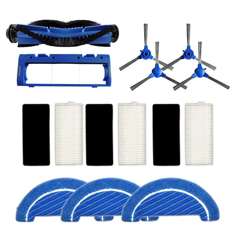 

for Conga Sweeping Robot Vacuum Cleaner Accessories 1090 Side Brush Side Brush Main Brush Filter Screen Mop Cloth