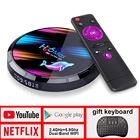 ТВ-приставка GIAUSA H96 max, Android, Netflix, Youtube, HD, 8K, LEMADO, Android 9,0, голосовой помощник Google, H96 max X3