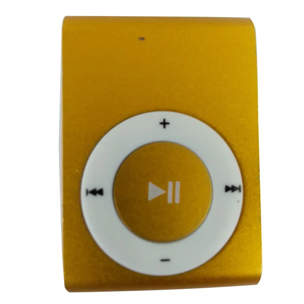 

Портативная металлическая карта без экрана Mp3 с железным зажимом MP3-плеер студенческий спортивный плеер креативный mp3-плеер подарок